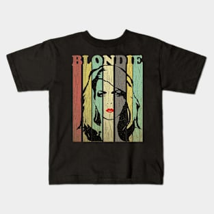 Blondie Retro Vintage Kids T-Shirt